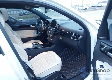 2018 Mercedes-Benz Gls 450 4Matic z USA, uszkodzony, nr VIN 4JGDF6EE4JB160469